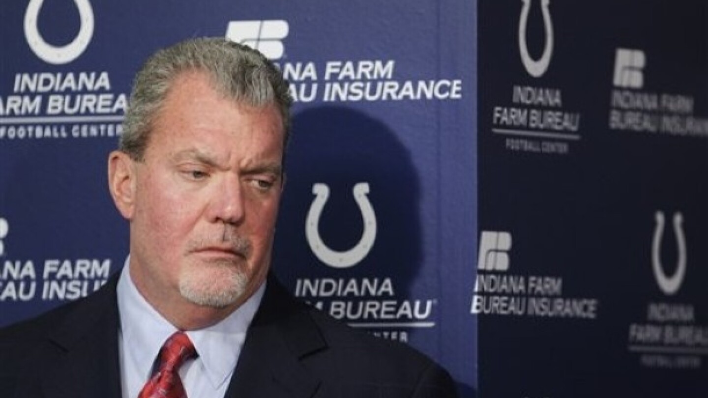 Jim Irsay is only talking about the Super Bowl this week - NBC Sports